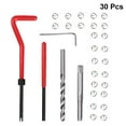 thumbnail image 2 of FRCOLOR thread repair kit 30 Pcs Thread Rethread Helicoil Repair Kit Metric Insert Installation Kit Tool for Automotive Repairs,5.31"X1.38"X0.24", 2 of 4