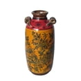 thumbnail image 1 of Jeco HD-HADJ049 Pattern Vase, Red & Yellow, 1 of 1