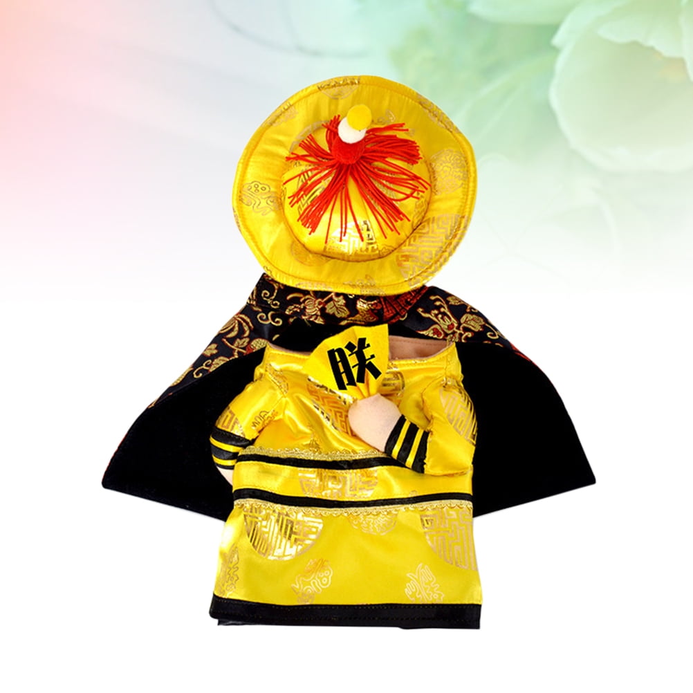 YUYUETIME Yellow Pet Party Costume Dog Clothes Durable Coat for Jogging and Outdoor Fun