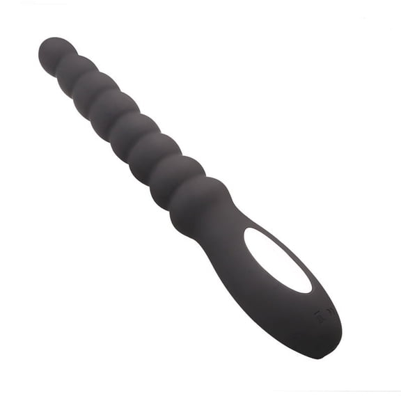 Birdsexy 10 frequency Vibrating Pull Bead Anal Vibrator Anal Plug USB Rechargeable Silicone Massager Toys for Men Women