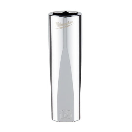 UPC: 0045242566105 | Milwaukee-45-34-0014 3/8 in. Drive 14mm Metric 6-Point Deep Socket