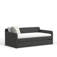 thumbnail image 5 of Piatta Twin Daybed with Roll-Out Trundle in Grey, 5 of 9