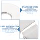 thumbnail image 5 of WRISTBIQUE 5Ud Para Orificios De Pared En Inoxidable Con Decorativo, 5 of 6