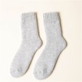 thumbnail image 1 of Calcetines térmicos de lana para hombre, medias súper gruesas, cálidas, suaves y acogedoras, para senderismo y clima frío, Invierno, 1 of 4