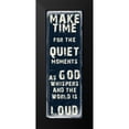 thumbnail image 2 of Lewis, Sheldon 11x24 Black Modern Framed Museum Art Print Titled - Make Time, 2 of 5