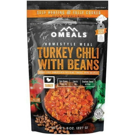 UPC: 0857548005369 | Omeals Turkey Chili with Beans