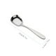 thumbnail image 2 of Cuchara de acero inoxidable de 10 piezas, cuchara de fondo plano, cuchara de postre, cuchara de arroz, 2 of 3