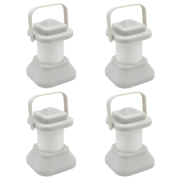DESIGNICE 4Pcs Easter Ornaments,Mini Handheld Lantern Mantle Decor,Table Decorations,Dollhouse Prop Decorations for Home