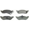 Wagner ThermoQuiet MX529A Semi-Metallic Disc Brake Pad Set Fits select: 1991-1998 DODGE DAKOTA