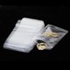 thumbnail image 4 of Organizador de almacenamiento de joyas de para pendientes 84 rejillas 50 bolsas 35g , Transparente, 9 cm x 13 cm 30 piezas Sunnimix  Bolsas de almacenamiento de joyas, 4 of 8