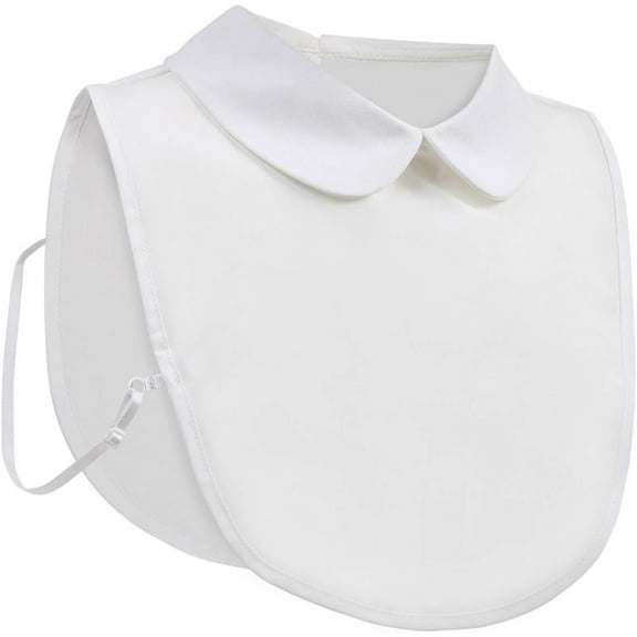 YooGuoGuo Ruffles Turtle Neck False Shirt Collar Lace Crystal Pearls Decorative Dicky Choker Detachable Doll Lapel Blouse