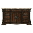 thumbnail image 2 of Home Elegance Antoinetta Collection Dresser with Marble Top, Warm Cherry - 70.75 x 20 x 40 in., 2 of 6
