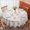 Pioneer Flower Floral-1, variant on Pioneer Flower Floral Print Pattern Round Tablecloth 60 X 60 Inch, Wrinkle Resistant Wipeable Table Cloth for Kitchen Dining Picnic Patio Party