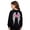 ZA Black, variant on WAYUTE Girls Sweatshirt Sparkly Wing Design Kids Long Sleeve Crewneck Sweatshirt for Big Kids Layering Fall Outfits Casual Holiday,Red,Size 8-9 Y