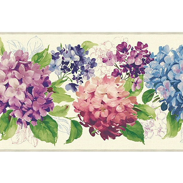 879457 Hydrangea Wallpaper Border