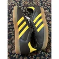 thumbnail image 3 of MEN'S Adi-das Gazelle Shadow Olive Impact Shoes Yellow HQ9873 size 7 mens, 3 of 5