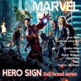 thumbnail image 2 of LLavero de Los Vengadores de Marvel Legends, nuevo llavero de Deadpool Capitán América, Thanos Groot, decoración acrílica, regalos de juguetes para niños Gong Bohan LED, 2 of 2