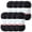 Black, variant on NORVIAN 8 Skeins 100%Cotton Yarn, Highly Absorbent, #2 Fine(Sport)Weight, 50g (1.76oz),160m (175yds)