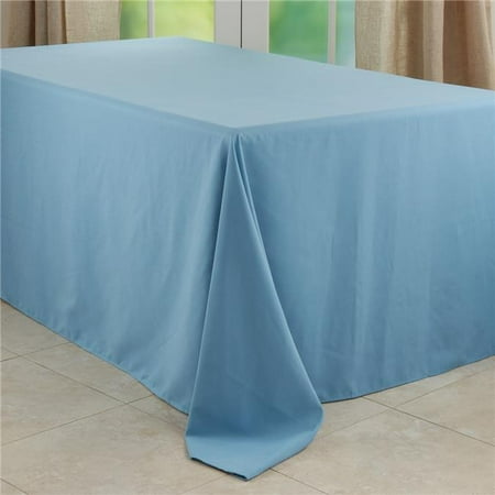 

Saro 321.A90156B 90 x 156 in. Casual Design Everyday Oblong Tablecloth Aqua