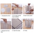 thumbnail image 3 of Injueey Estante de almacenamiento, portavasos, dispensador de tazas, mano de obra, tamaño compacto, larga duración, exquisita comodidad, Almacenamiento y organización del hogar Blanco, 3 of 6
