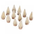 thumbnail image 1 of Save! 12Pcs Mini Christmas Tree Desktop Christmas Tree Model Snow Sisal Trees with Wood Base, 1 of 9