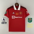 thumbnail image 2 of Manchester United home CARABAO CUP final edition kit S-4XL : Puede Agregar Su Nombre Y Número Gao Jiahui unisex, 2 of 2