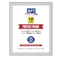 thumbnail image 2 of M&T Displays Snap Poster Frame 8.5x11 Silver, Aluminum Wall Mounting Photo Sign Holder (10 pack), 2 of 12
