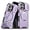 Purple, variant on Case for Galaxy A05,Military Grade [Built-in Kickstand] Magnetic Rotate Ring Holder Heavy Duty TPU PC Shockproof Drop Protect Phone Case for Samsung Galaxy A05 4G (Red)