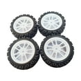 thumbnail image 4 of 1, 10 Pneus de Roue de Voiture RC Remplacent les Pièces de Rechange Pratiques à Installer et à Utiliser Style C, 4 of 8