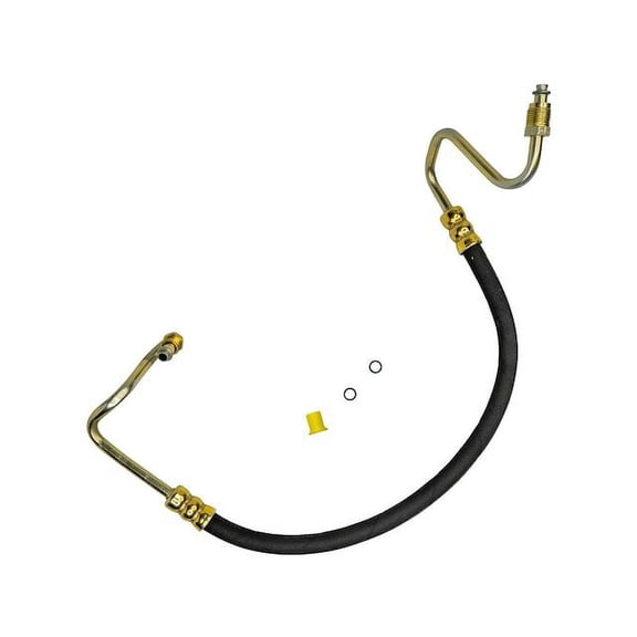 Pump To Gear Power Steering Pressure Line Hose Assembly - Compatible with 1988 - 1998 Chevy C1500 1989 1990 1991 1992 1993 1994 1995 1996 1997