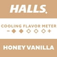 HALLS Throat Soothing Honey Vanilla Cough Drops, 30 Drops