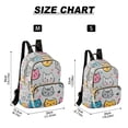 thumbnail image 2 of FORMRS Mini Backpack Purse for Women Travel Daypack Casual Shoulder Bag, Cute Cat Pattern, 2 of 7