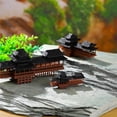 thumbnail image 4 of Covered Bridge Ornaments, Miniature Covered Bridge Model, Simulated Small Antique Architectural Model Landscape Ornament For Bonsai Decor, 4 of 8