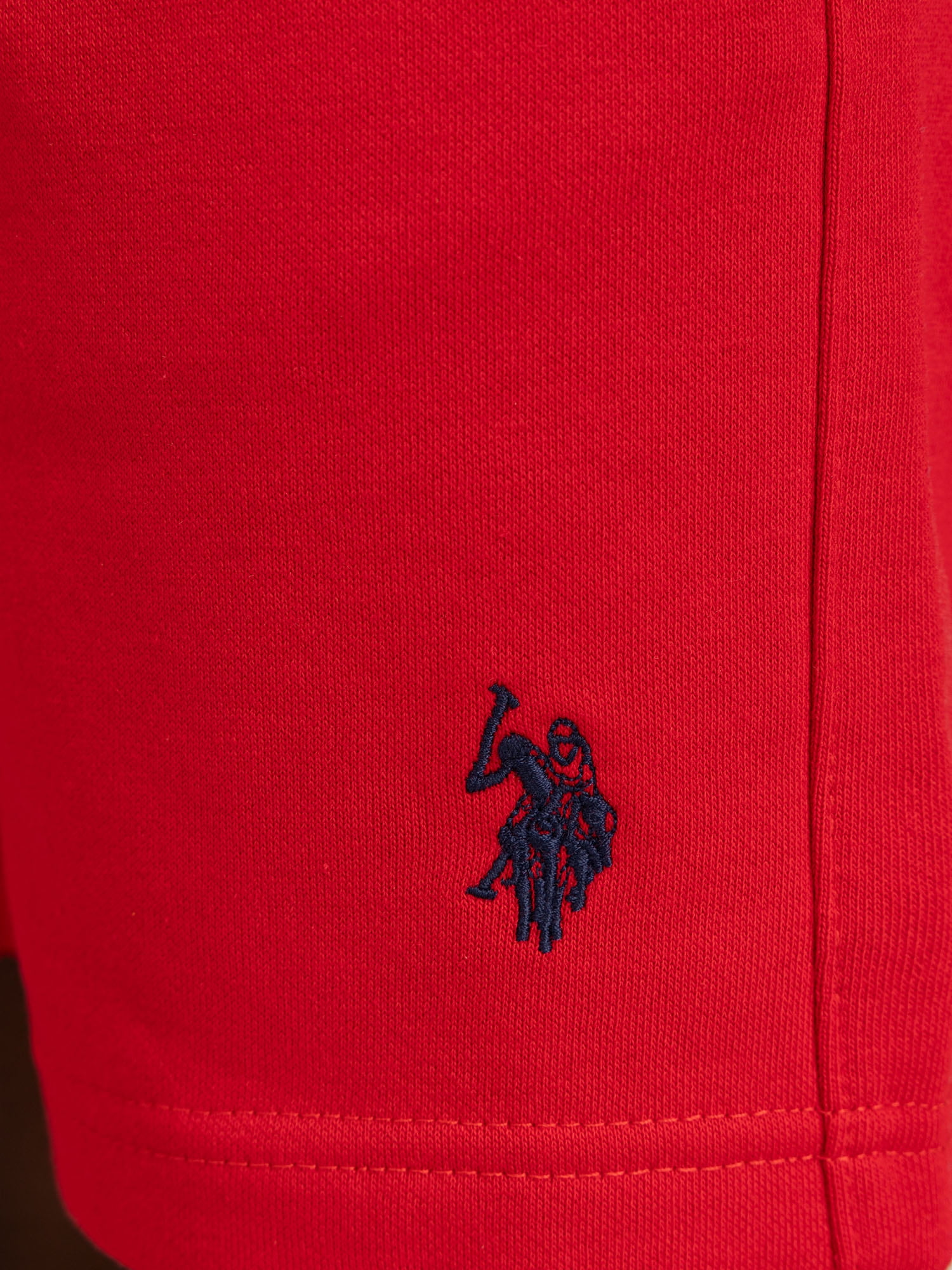 U.S. Polo Assn. Boys Fleece Short with Zipper Pockets, Sizes 4-18