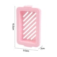 thumbnail image 2 of High elastic mesh soap dispenser multifunctional laundry foam soap storage box Pink, 2 of 9