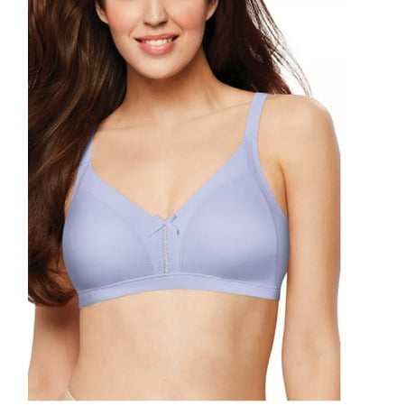 

Bali Women s Double Support Back Smoothing Wirefree Bra with Cool Comfort Lavender Moon 38D