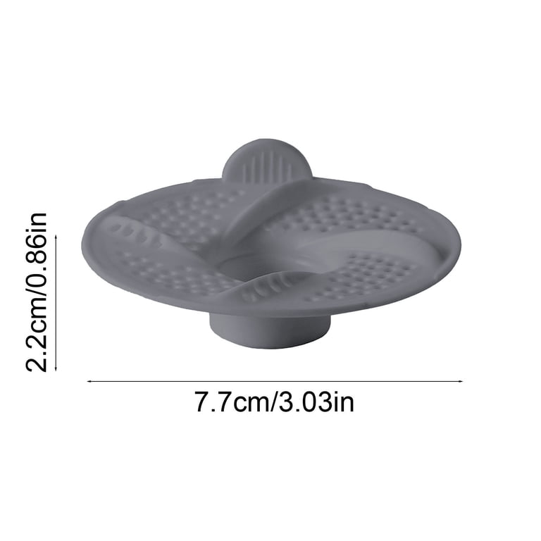 Shower Drain Hair Catcher Stickers – 6 Pack, 10x10 Cm Floor Drain Covers, Self-Adhesive, For Bathroom, Kitchen, Sink, And Toilet Drains