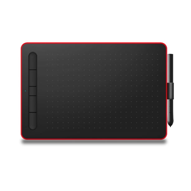 Methold Tableta de dibujo de gráficos recargable VSON, 5 teclas de acceso directo, Panel de dibujo Digital, diseño de trabajo artístico, suministros Suministros de escritura y corrección rojo