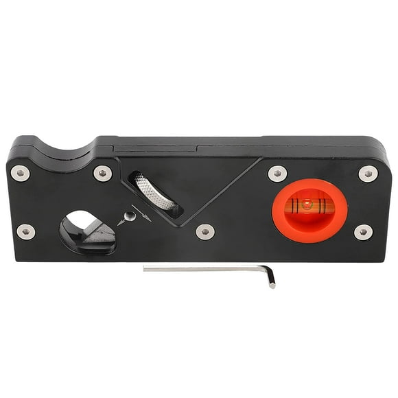 Wood Planer,Hand Tool DIY Block Planer Carpenter Chamfer Plane Edge 45 Degree Bevel Woodworking Trimmer 60# Steel Blade (Black)