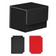 thumbnail image 4 of Estuche para tarjetas con cierre magnético. Capacidad para 100 tarjetas. Juego de cartas resistente para reuniones y pasatiempos. Negro Gris, 4 of 9