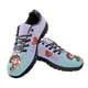 thumbnail image 1 of Zapatos planos Doginthehole con estampado de enfermera y dibujos animados para mujer, de malla transpirable, informales, con cordones, para enfermería, para adolescentes, 1 of 6