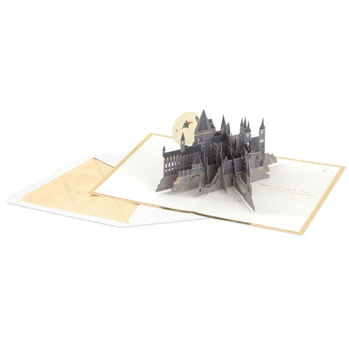 Details about   Hallmark Christmas Cards-Harry Potter-Hogwarts Express-Train-12 Pop-up Cards-3D