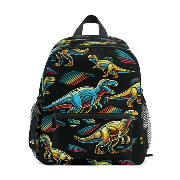 ALAZA Dinosaur School Backpack Small Bookbag Mini Bags