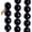 Black, variant on 100 Pcs Quick Link Balloons 10 inch, Latex Linking Balloons for Balloon Wall/Arches/Chains, Birthday Party Wedding Anniversary Graduation Arch Party Decor (White Metallic)