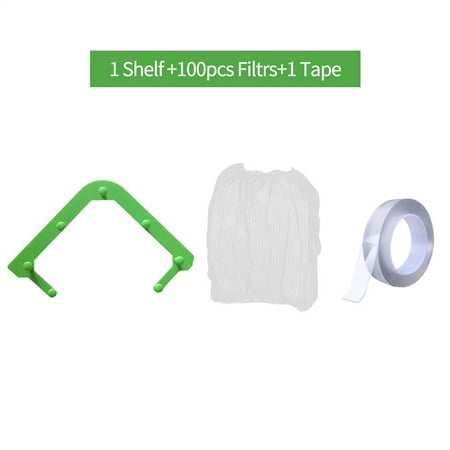 

Kitchen Sink Filter Set Sink Mesh Scraps Triangle Holder Gadget Filter Bag