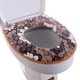 thumbnail image 3 of Estera del asiento del inodoro con estera del inodoro suave y cálida engrosada con cremallera, 3 of 5