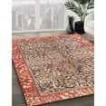 thumbnail image 3 of Ahgly Company Machine Washable Indoor Rectangle Traditional Fire Brick Red Area Rugs, 8' x 12', 3 of 7