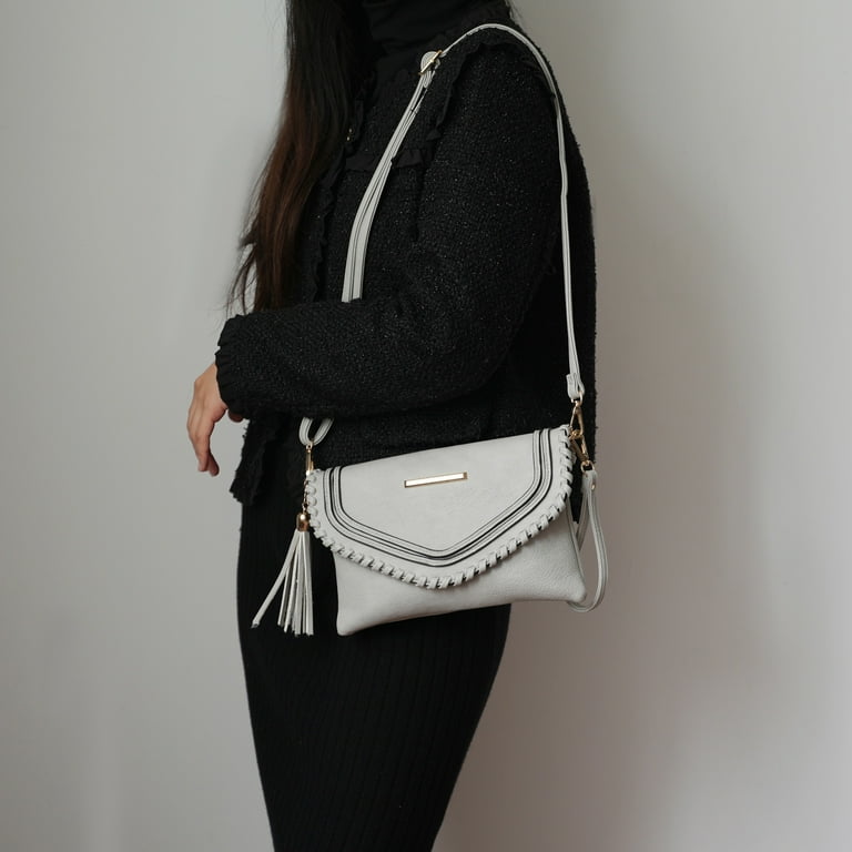 MKF Collection Remi Women's Crossbody Bag Vegan Leather Shoulder