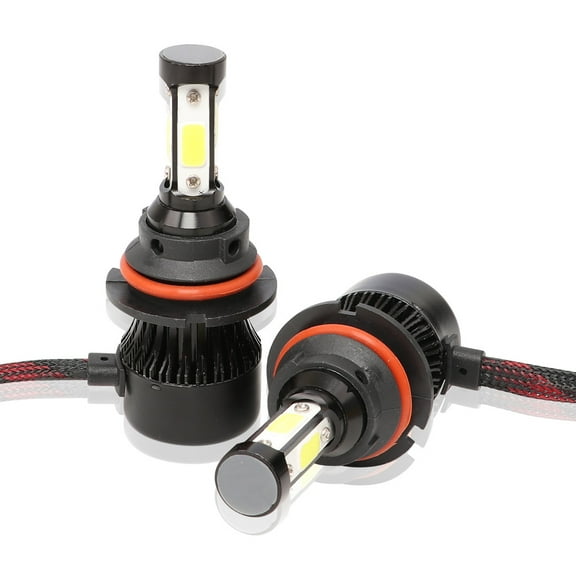 CANBus HB5 9007 LED Headlights Bulbs, 6500K Xenon White, Xtreme Super Bright Dual Hi/Low Beam Conversion Kits Replacement