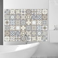 thumbnail image 3 of Walplus Peel and Stick Backsplash Limestone Wall Tile Decals 12 Pcs 8" x 8", 3 of 8